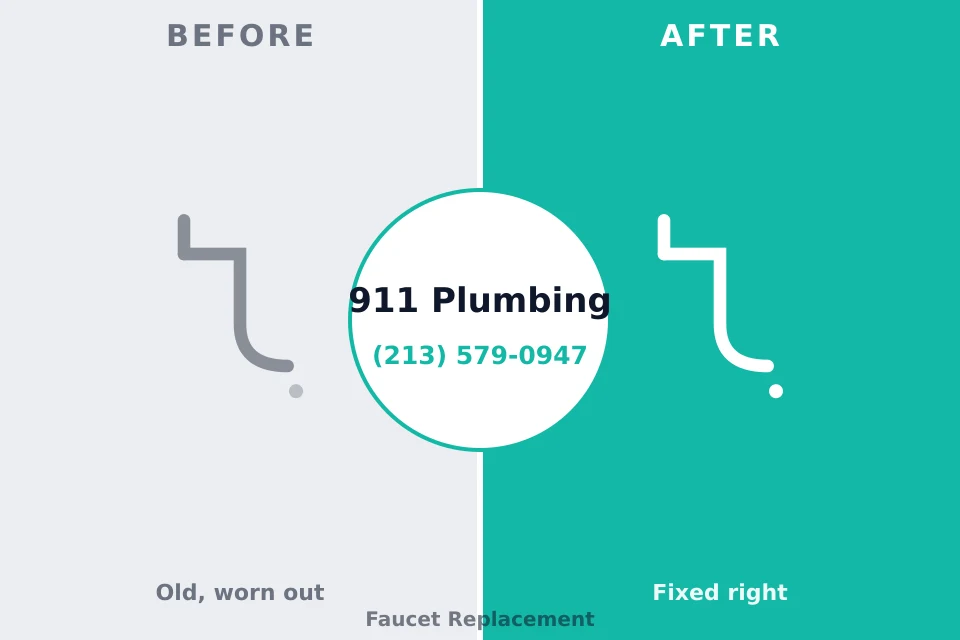 Before and after: plumbing company Georgetown, IN